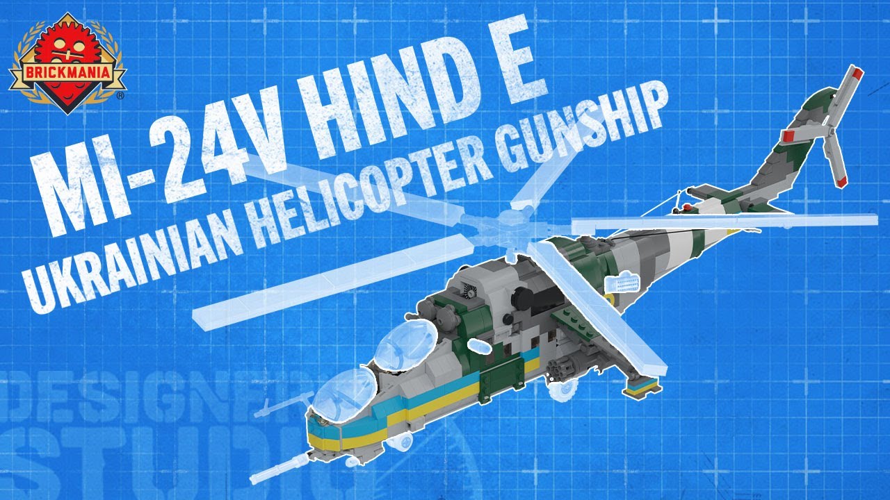MI-24V Hind E - Brickmania Designer's Studio