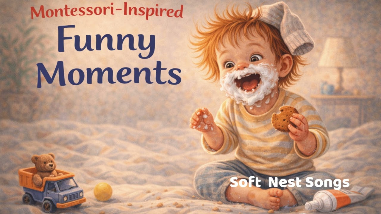 😂 30 Min Toddler Chaos 😄  Funny & Playful Montessori Moments  Soft Nest