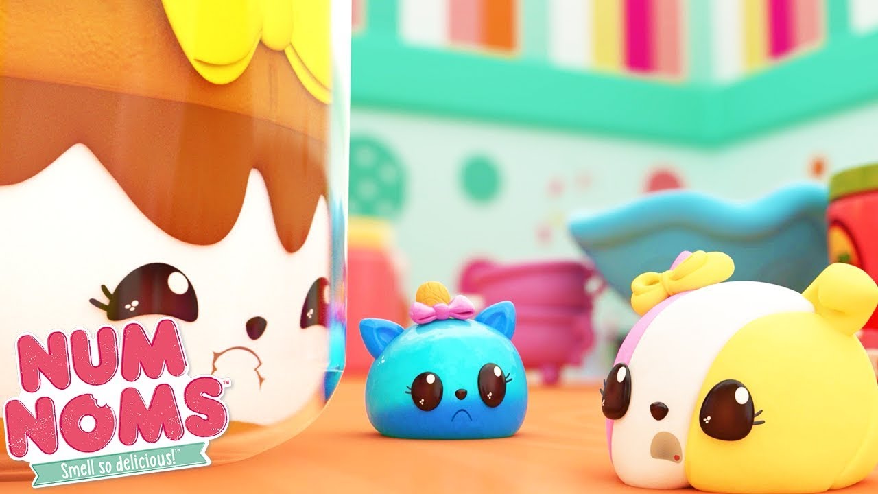Num Noms | Bella Bubblegum's Tricky Jar Solution | Num Noms Snackables Compilation | Kids Cartoons