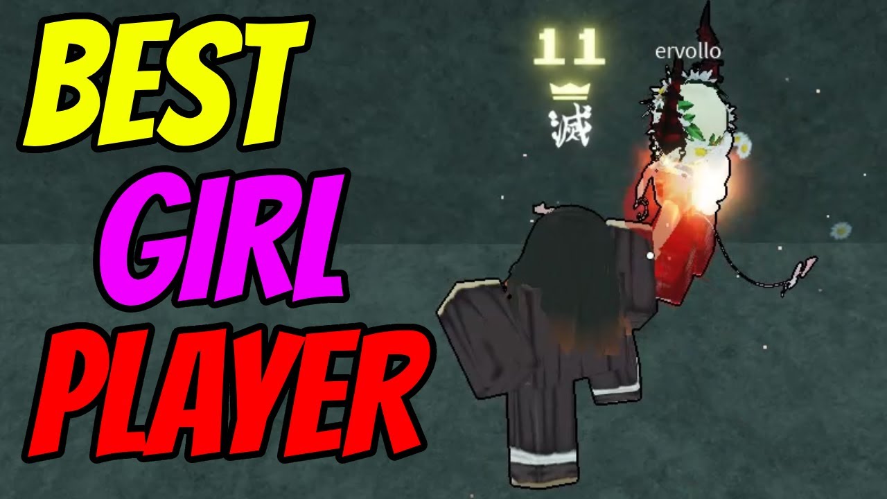 BEST GIRL PLAYER DESTROYS THE SERVER AS NEZUKO IN ROGUE DEMON