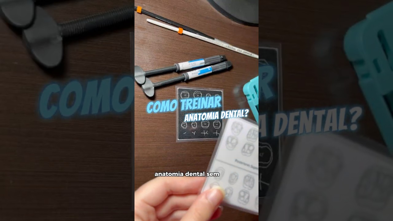 Qual &eacute; o dente mais dif&iacute;cil? Treinando anatomia dental do JEITO CERTO #anatomia #estudante #dica