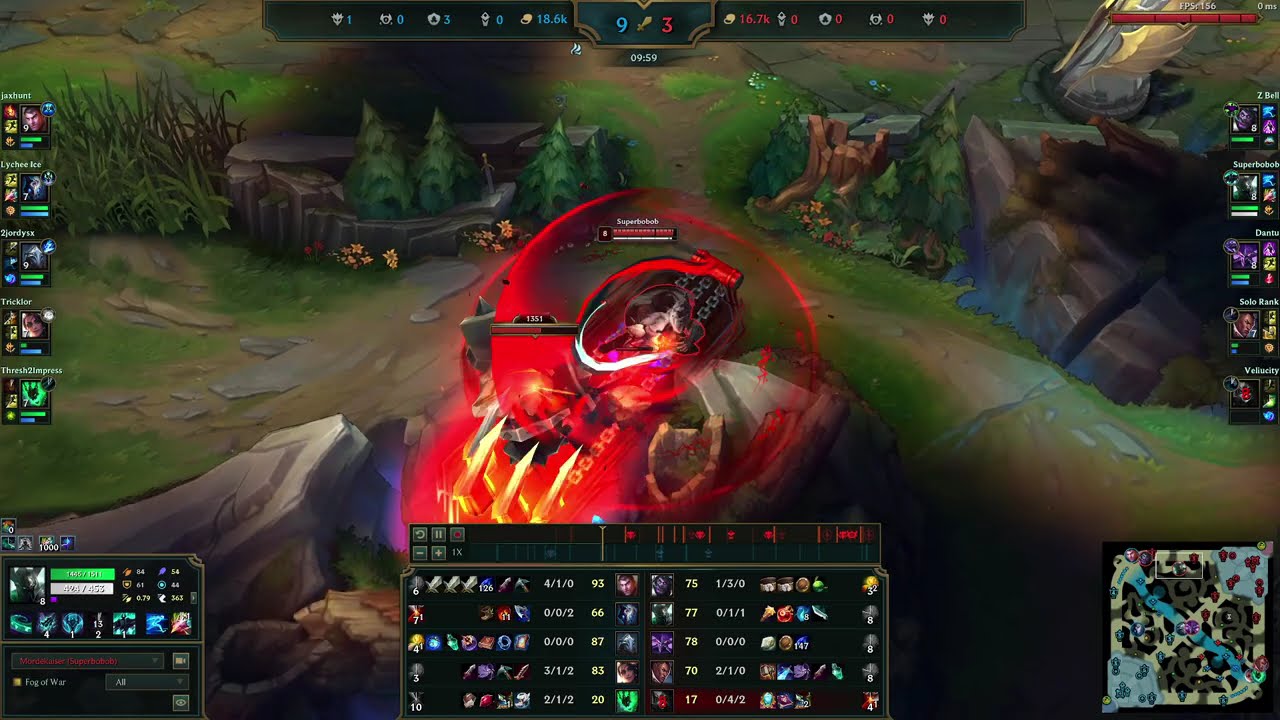 Mordekaiser  v Kindred (Jungle). 10/2/11. NA Diamond. Victory