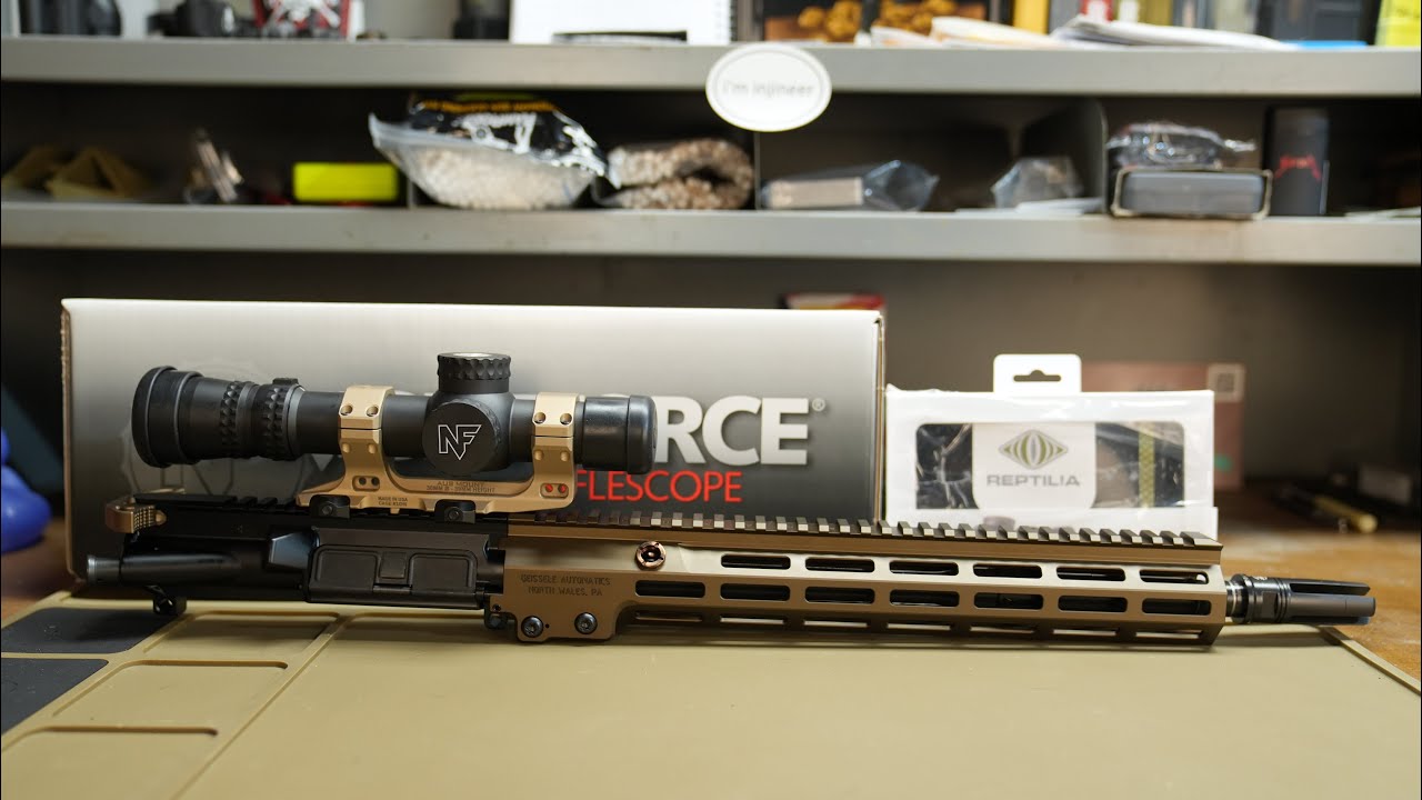 Geissele 14.5 URGI Project Update: Nightforce NX8 1-8