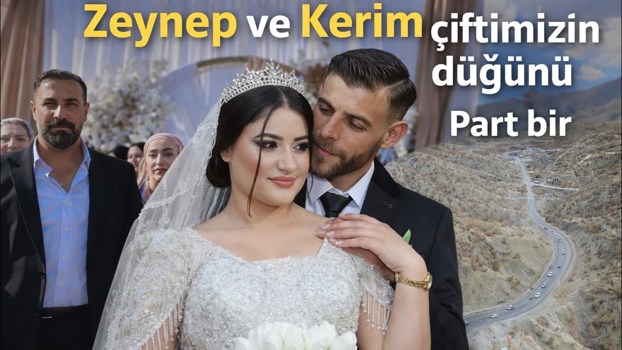 Zeynep ve Kerim çiftimizin düğünü Part bir Şenoba Uludere