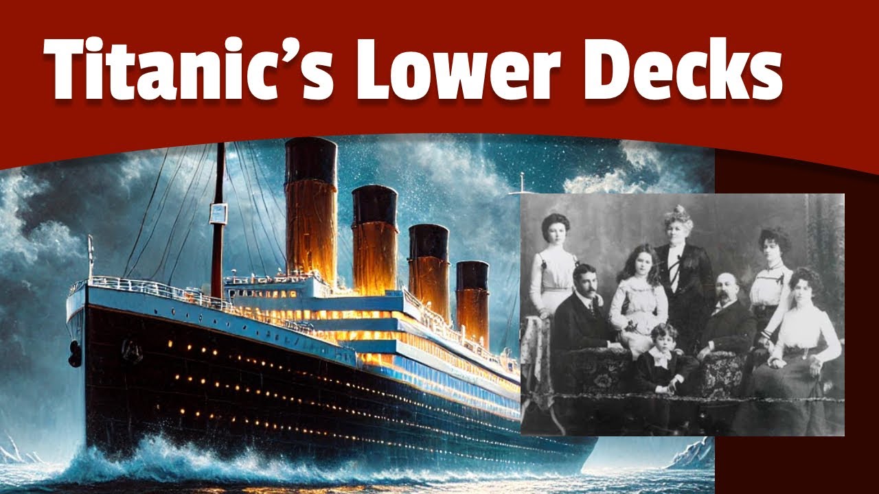 Titanic's Lower Decks: How Second and Third Class Lived | For Kids