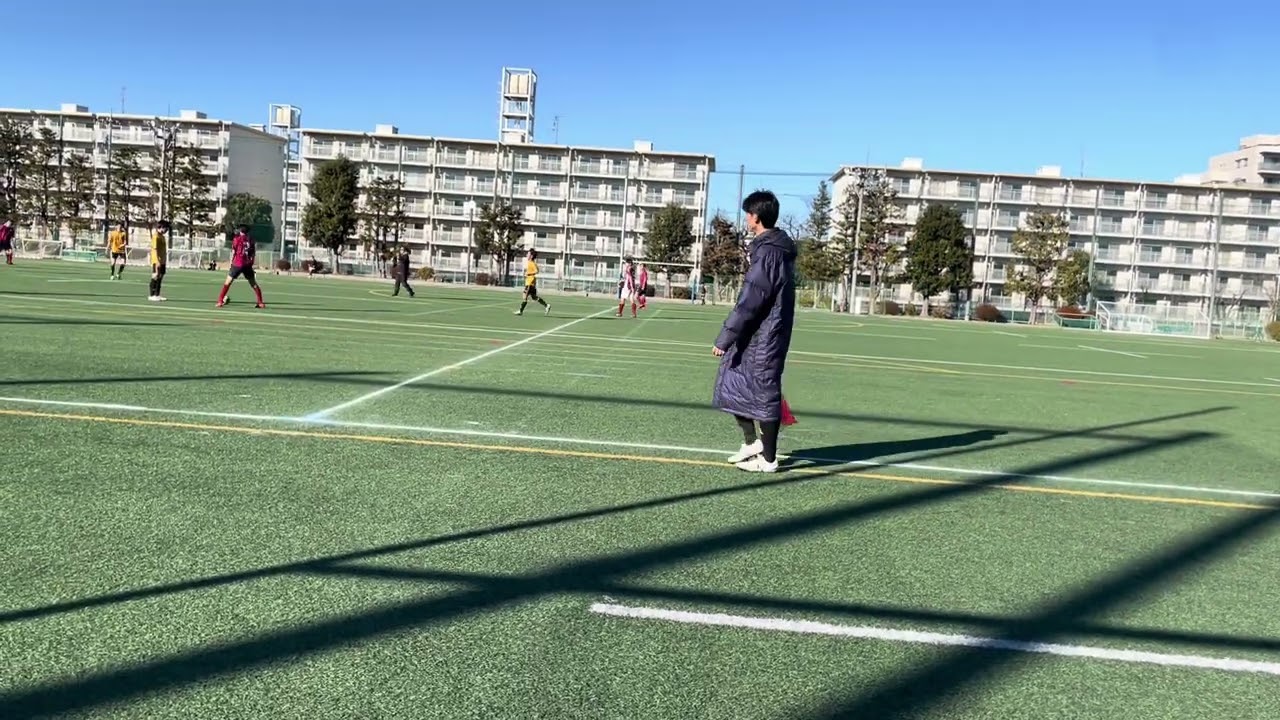練習試合 vs明学東村山 1／12月曜日①