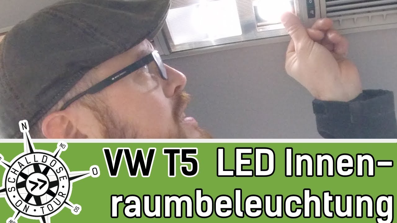 VW T5 LED Innenraumbeleuchtung nachrüsten (Klimahimmel) || SCHALLDOSE ON TOUR