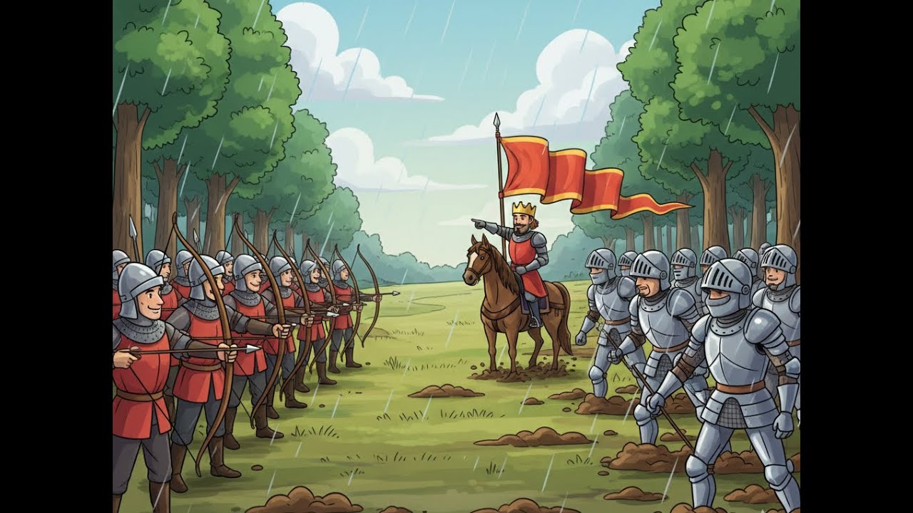 The Muddy Battle That Changed History! | Agincourt Explained for Kids #agincourt #henryv