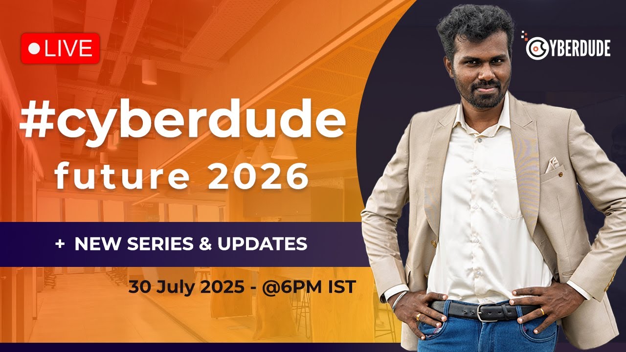 🔴 CyberDude Future 2026 - New Series & Channel Updates + Live Audience Interaction!