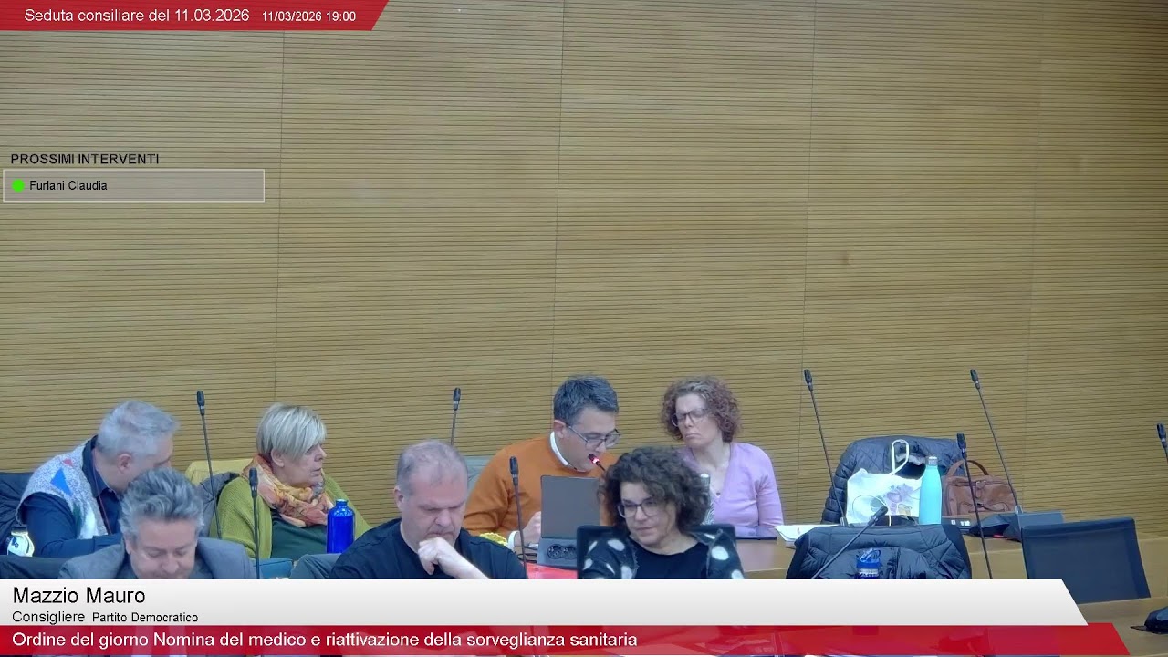 Seduta consiliare del 11.03.2026