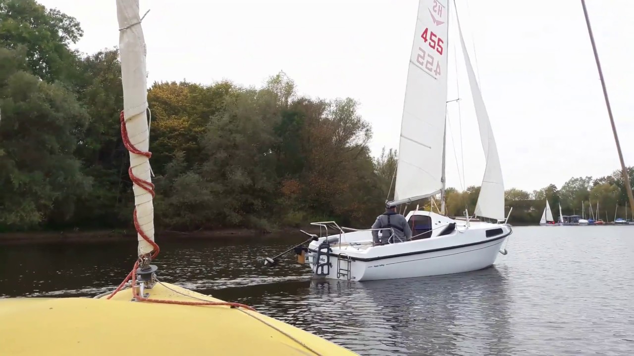 Mein Papa der Segler - Das letzte mal segeln im Jahr 2018 mit der Ewka -Typ Wegu Happy Sailing