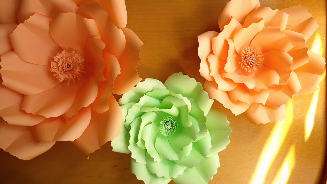 A Soft Paper Flower – Simple, Dreamy & Anyone Can Make It 🌸