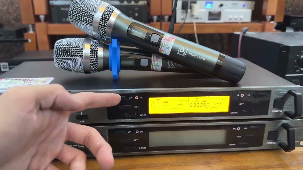 Micro không dây B3 Beta three K9900 Plus| Chỉ 1550k bao ship toàn quốc| Quyết Audio | LH: 0981058656
