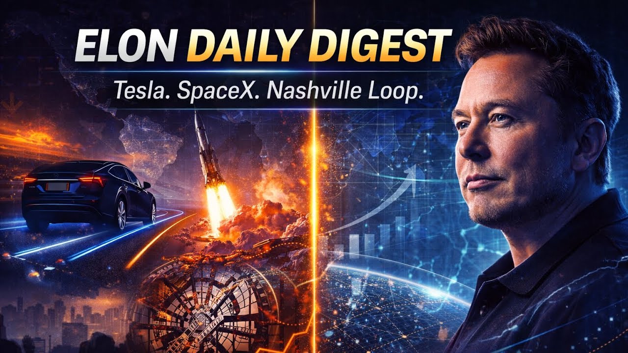 Elon’s Big Day: AI Breakthroughs, Starlink & Boring Company