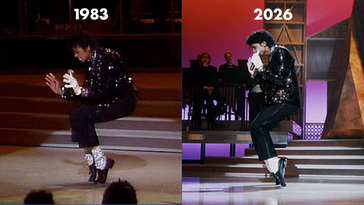 Michael Jackson vs Michael (2026) - Billie Jean (Side-by-Side Comparison)