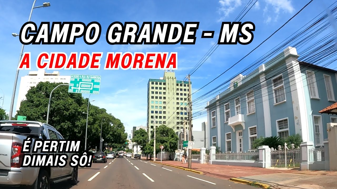 🌆 Campo Grande – A Cidade Morena que Encanta no Coração do Brasil!