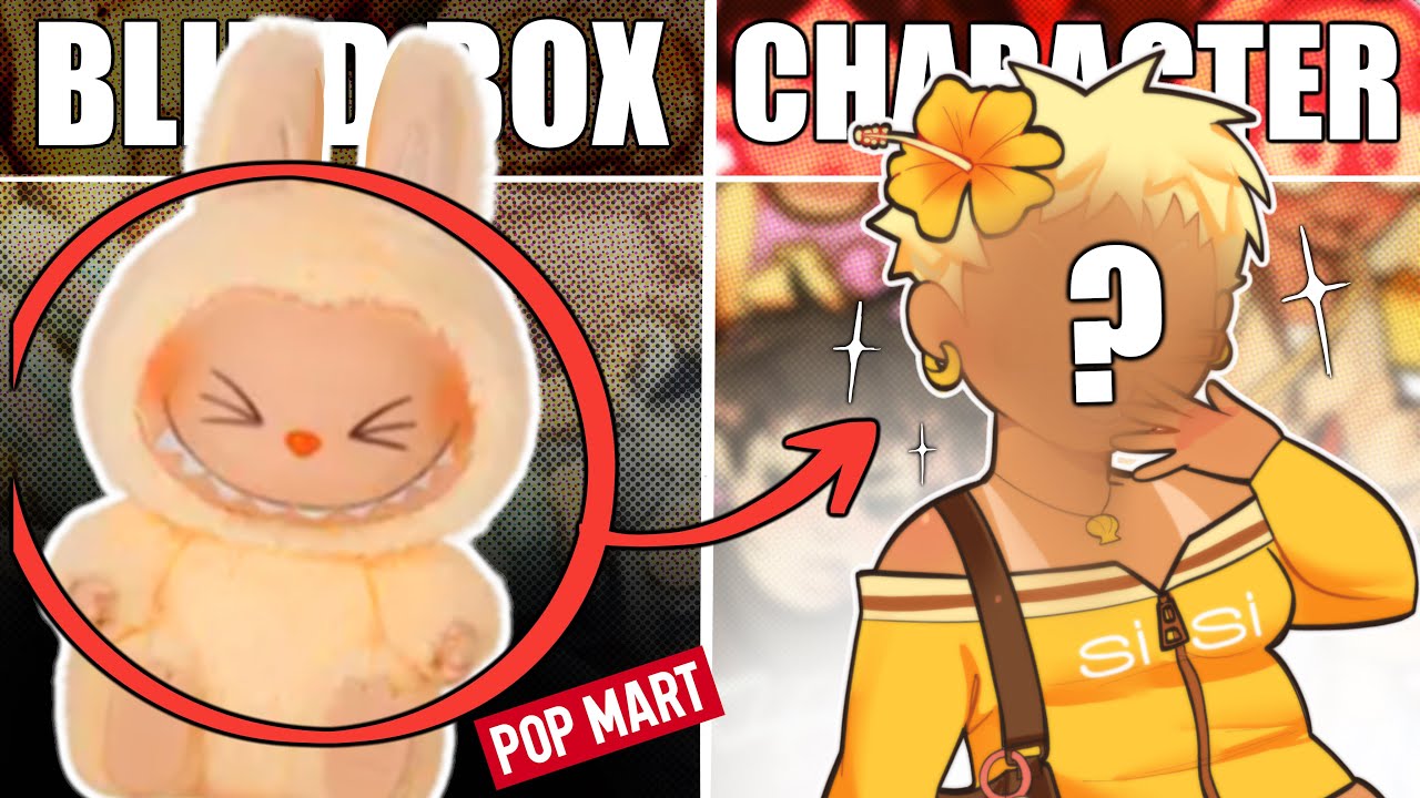 TURNING BLIND BOXES INTO CHARACTERS (labubu, popmart, GIVEAWAY, unvale, speedpaint, commentary)