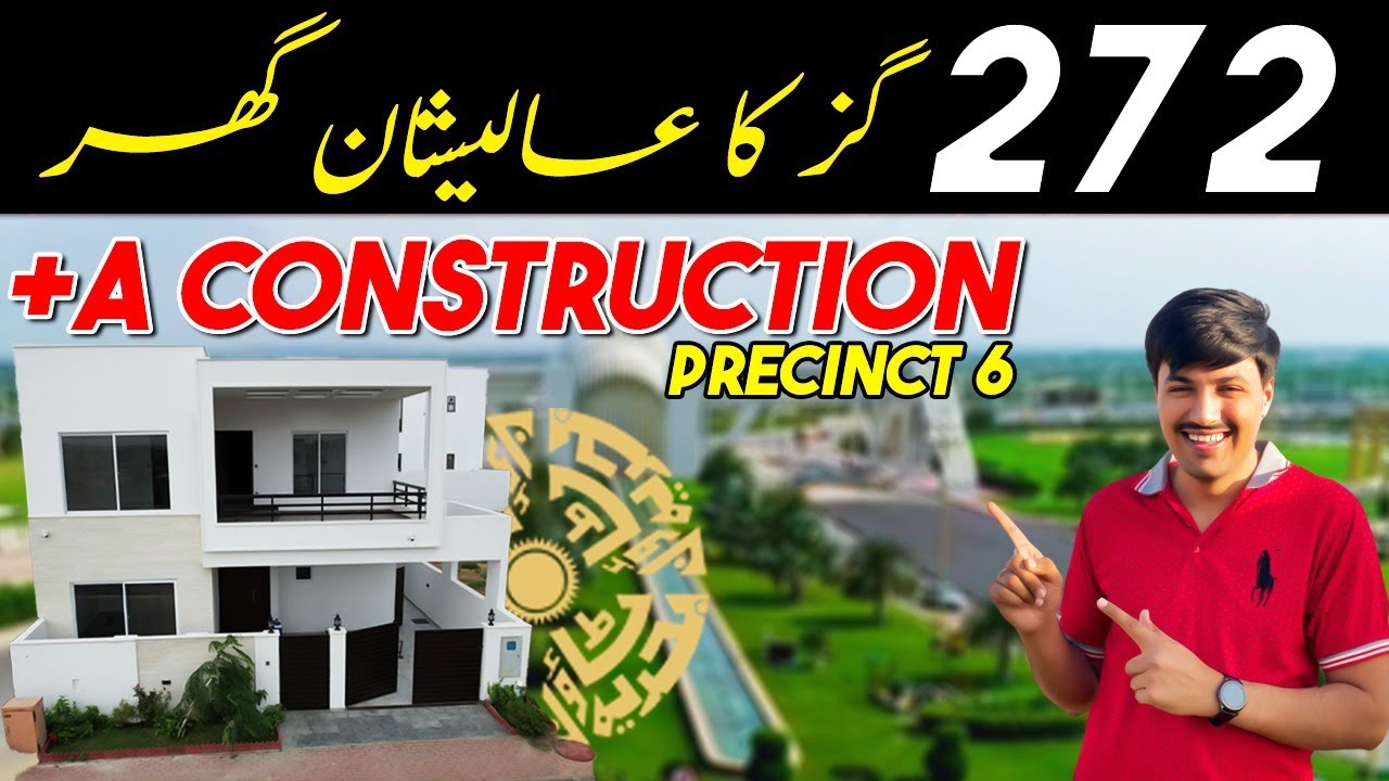 Bahria Town karachi | Precinct 6 | 250 SQYD Villa for Sale A+ Construction with imported fitting