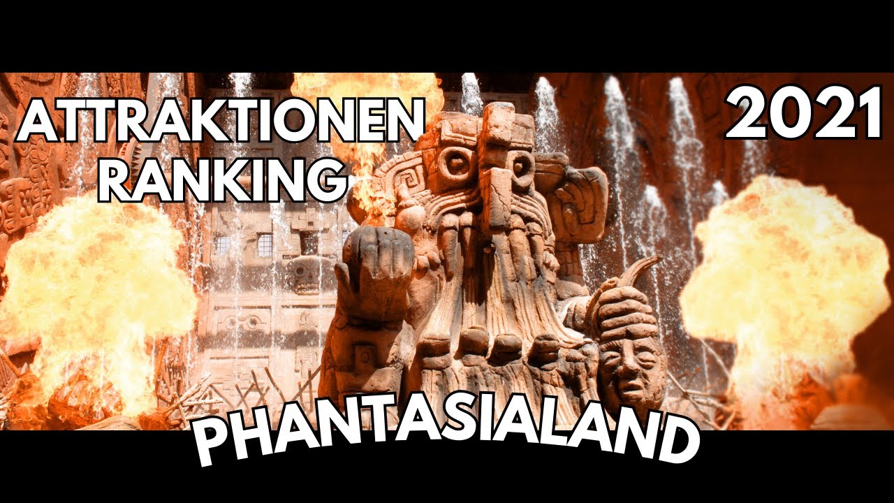 Ich ranke alle Attraktionen im Phantasialand 2021