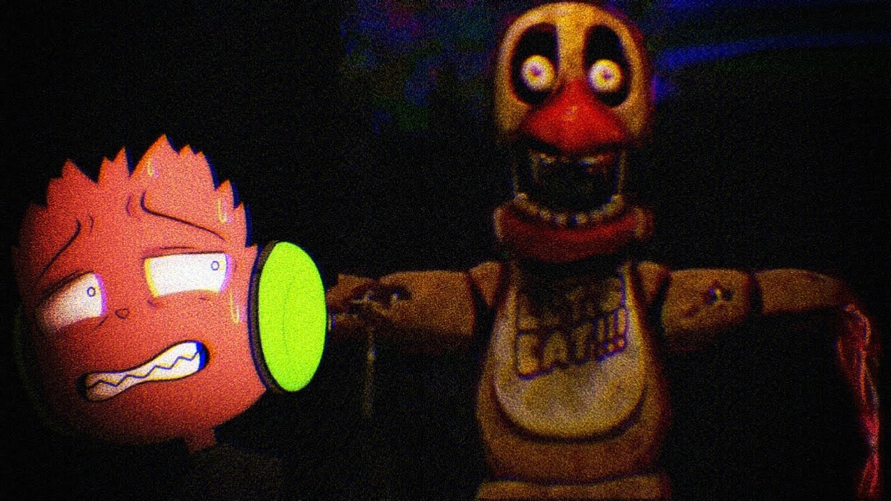 DON'T LOOK AWAY FROM CHICA | FNAF LOST VHS TAPES ( REACTION )