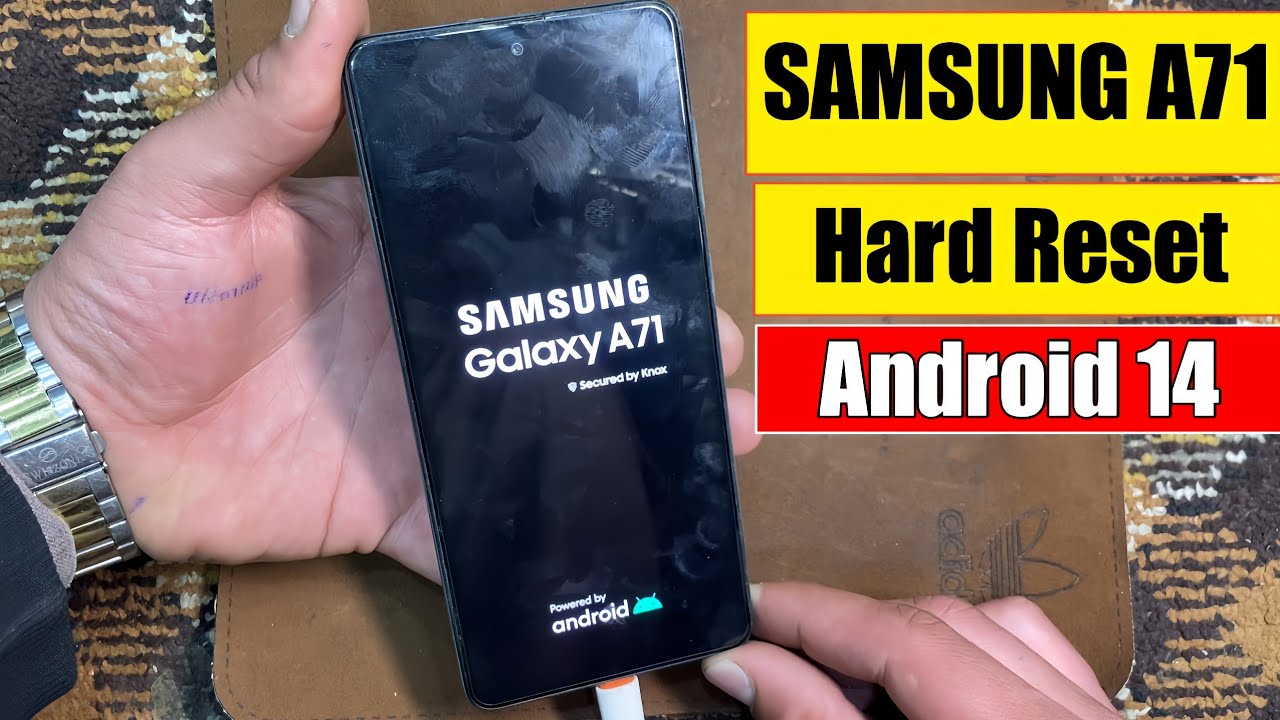 Samsung A71 Hard Reset 2026 || Pattern Unlock Without PC | A71 Factory Reset /Pin/Password Remove 