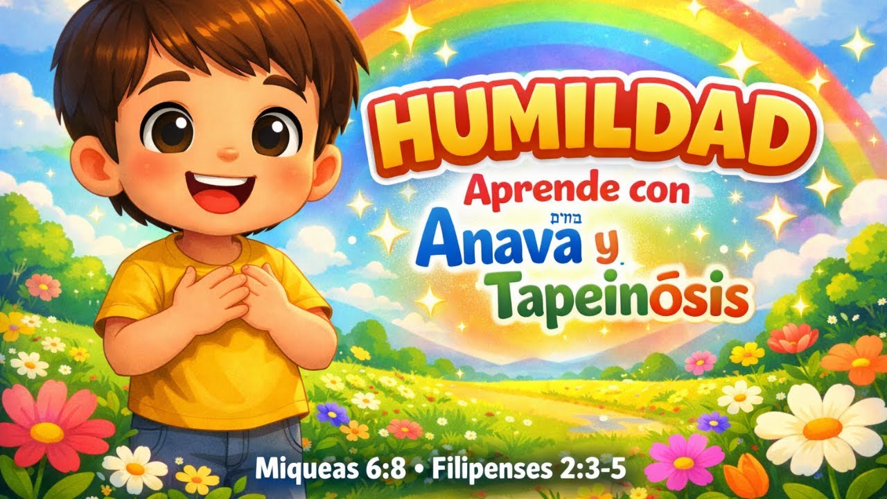 HUMILDAD – Anavá y Tapeinōsis | El Valor Que Agrada a Dios 🌱 | Canción Para Niños