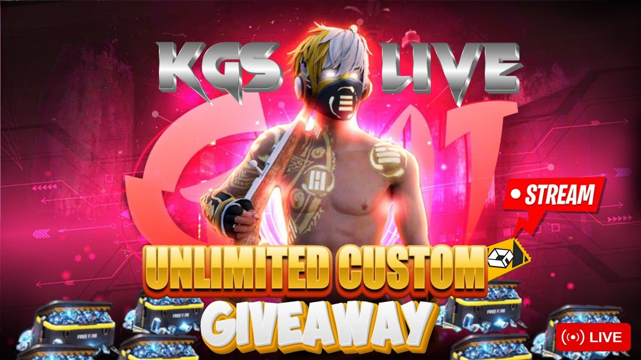 FREE FIRE LIVE REEDEM CODE GIVEAWAY 🔴 LIVE FF CUSTOM ROOM AND GUILD TEST || GARENA FREE FIRE