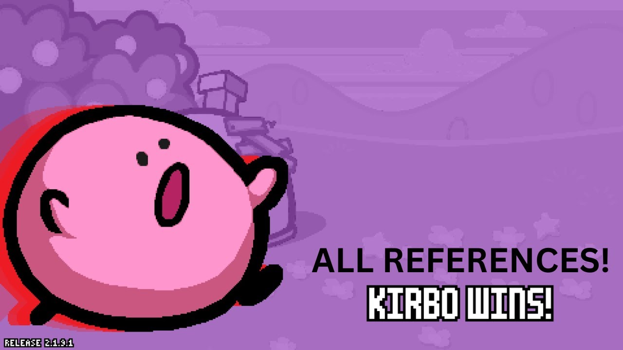 Kirbo ALL MOVE ORIGINS in Rivals of Aether