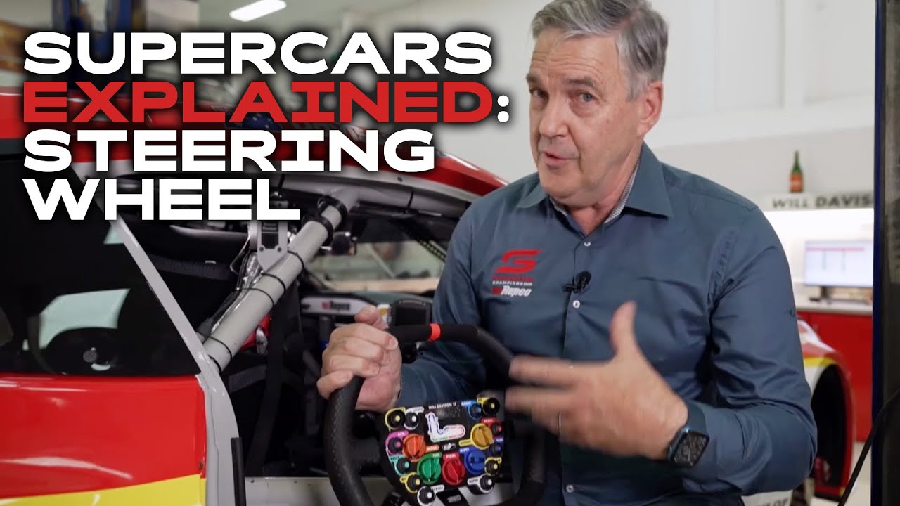 Breaking Down Every Button On A Supercars Steering Wheel | 2024 Repco Supercars Championship