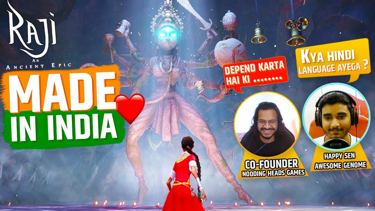 Made In India 🙏 Raji: An Ancient Epic | Real Story Behind The Game | Ft. Co-Founder | Dev. Interview