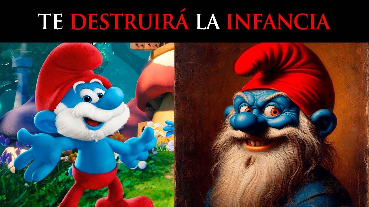 La VERDADERA y TERRIBLE HISTORIA de los PITUFOS