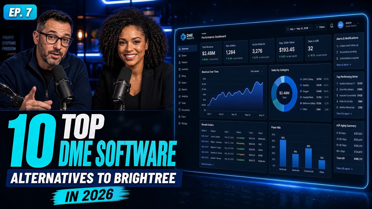 Top 10 DME Software Alternatives to Brightree in 2026