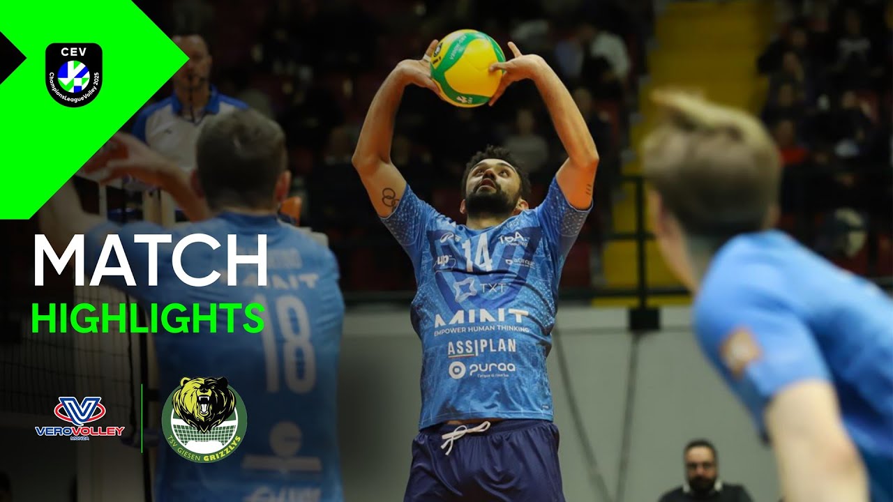 Highlights | Mint Vero Volley MONZA vs. Helios Grizzlys GIESEN | CEV Champions League Volley 2025