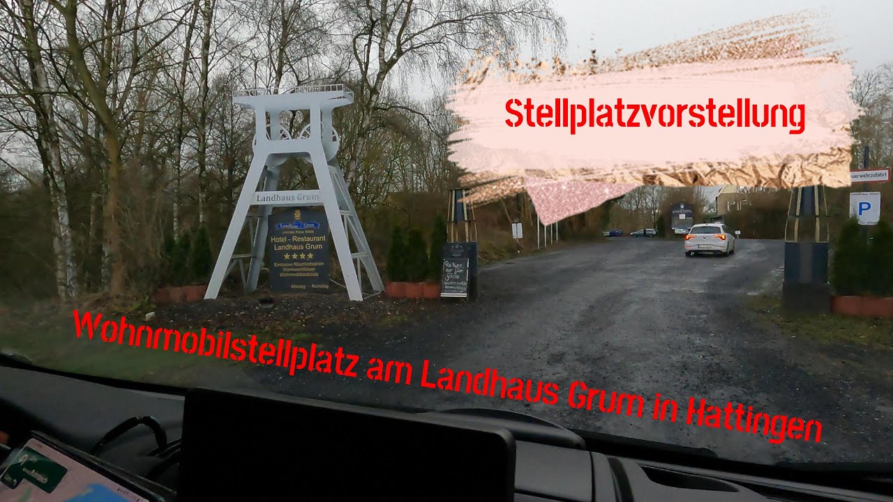 Stellplatzvorstellung - Wohnmobilstellplatz am Landhaus Grum in Hattingen
