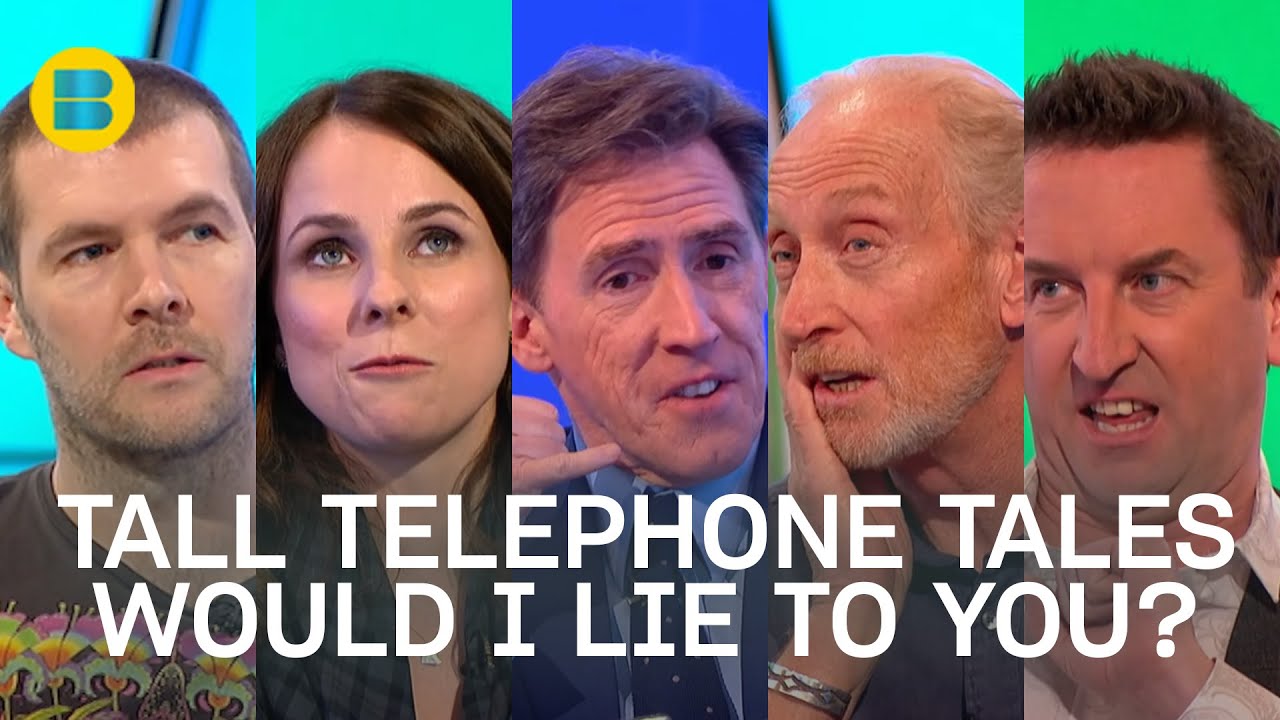 Tall Telephone Tales! | Would I Lie to You? | Banijay Comedy