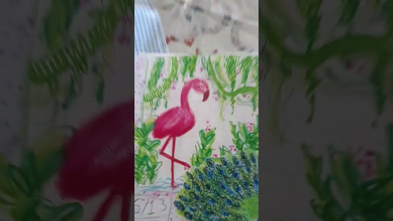 doodling tropical birds! 