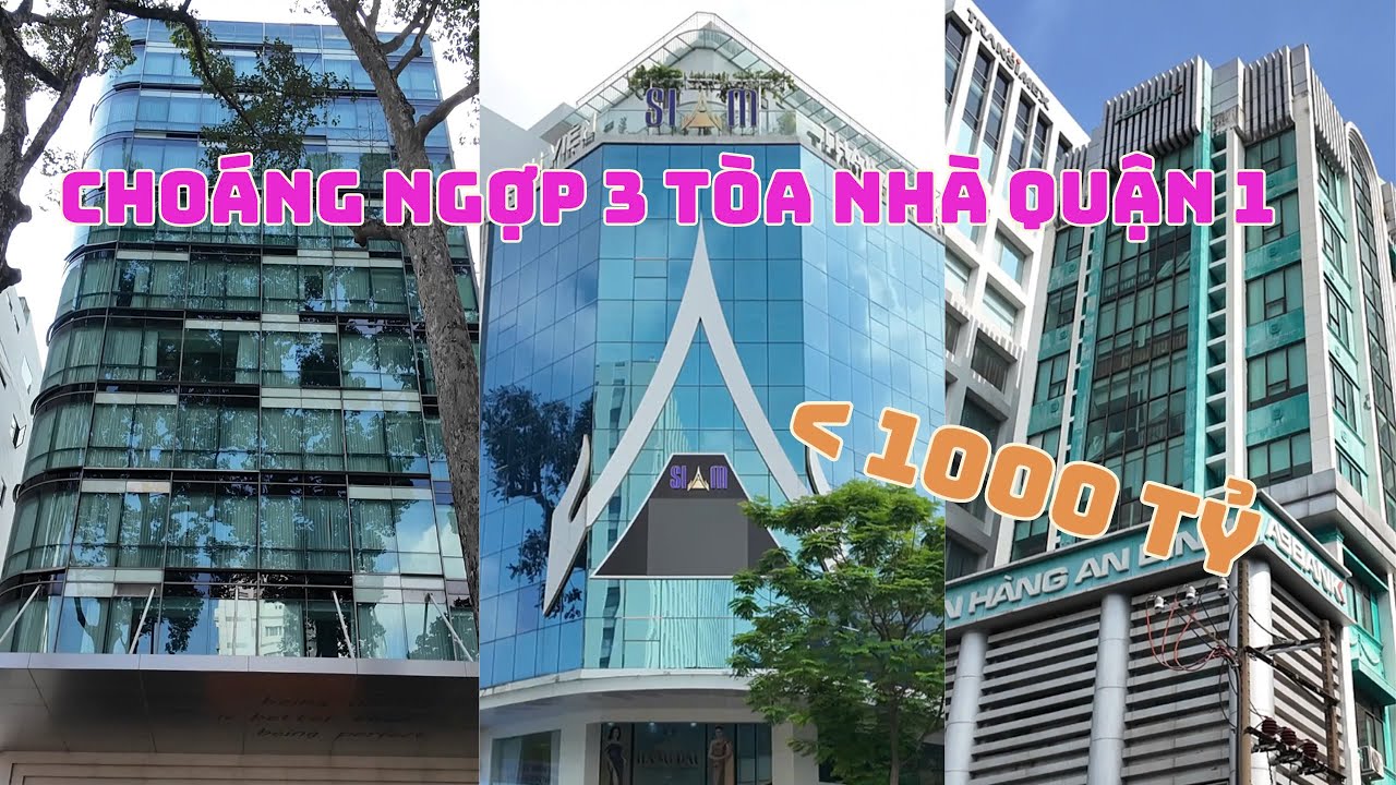 Bán 3 tòa nhà KHỦNG tại Quận1, Có ai muốn LÀM HÀNG XÓM Ca Sỹ NS. Bán nhà Quận 1