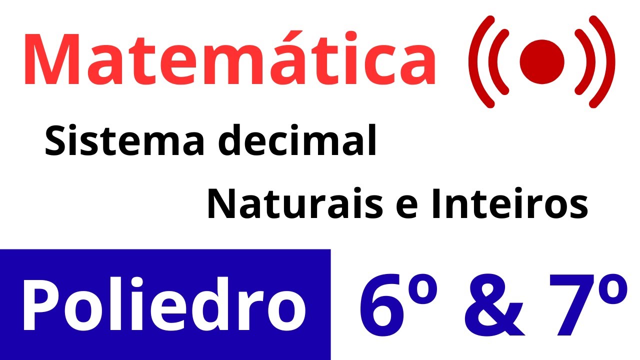 🔴Revisão Quinzenal - 6º e 7º ano POLIEDRO