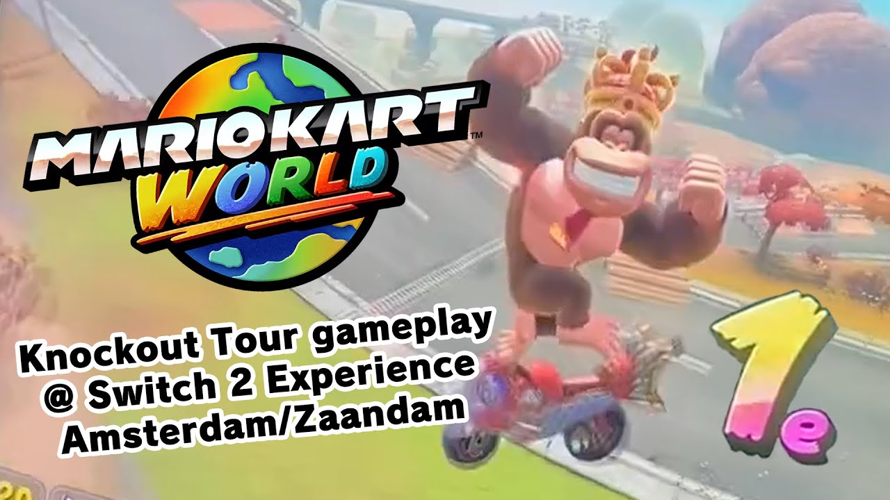 Mario Kart World Gameplay [Semi-Pro - Switch 2 Experience Amsterdam/Zaandam]