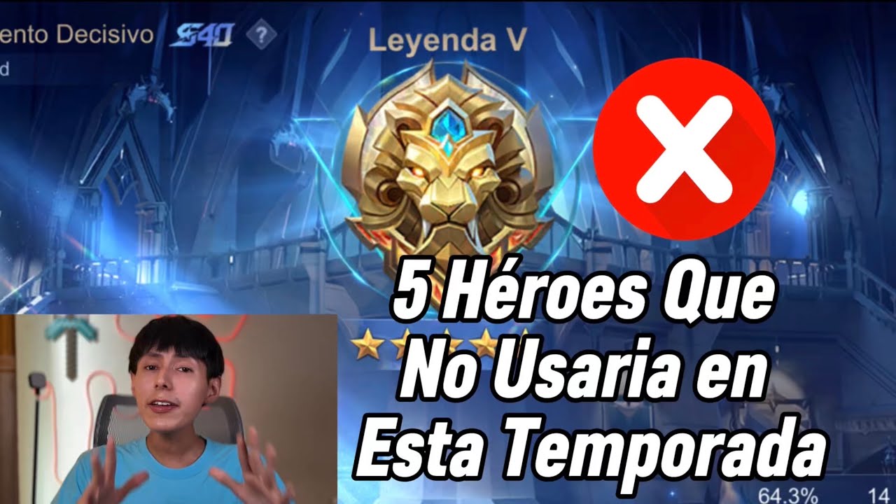 5 Héroe Que No Usaría en Esta Nueva Temporada de MLBB