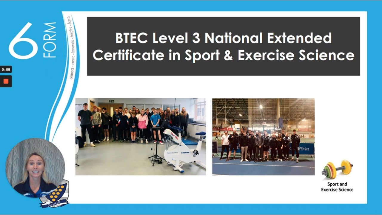 Level 3 Extended Certificate in Sport & Exercise Science