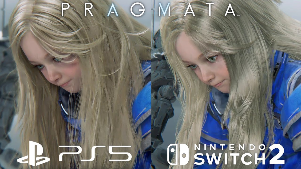 PRAGMATA - Сравнение игр на Nintendo Switch 2 и PS5: сравнение двух игр.