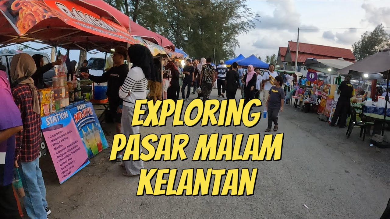 PASAR MALAM PANTAI IRAMA BACHOK KELANTAN
