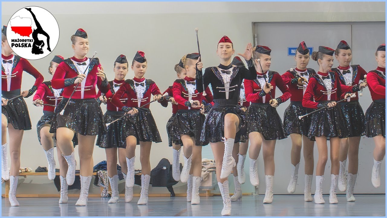 Defilada Baton Junior - Eksplozja  Żory - Czechodzice-Dziedzice 2024  | PL