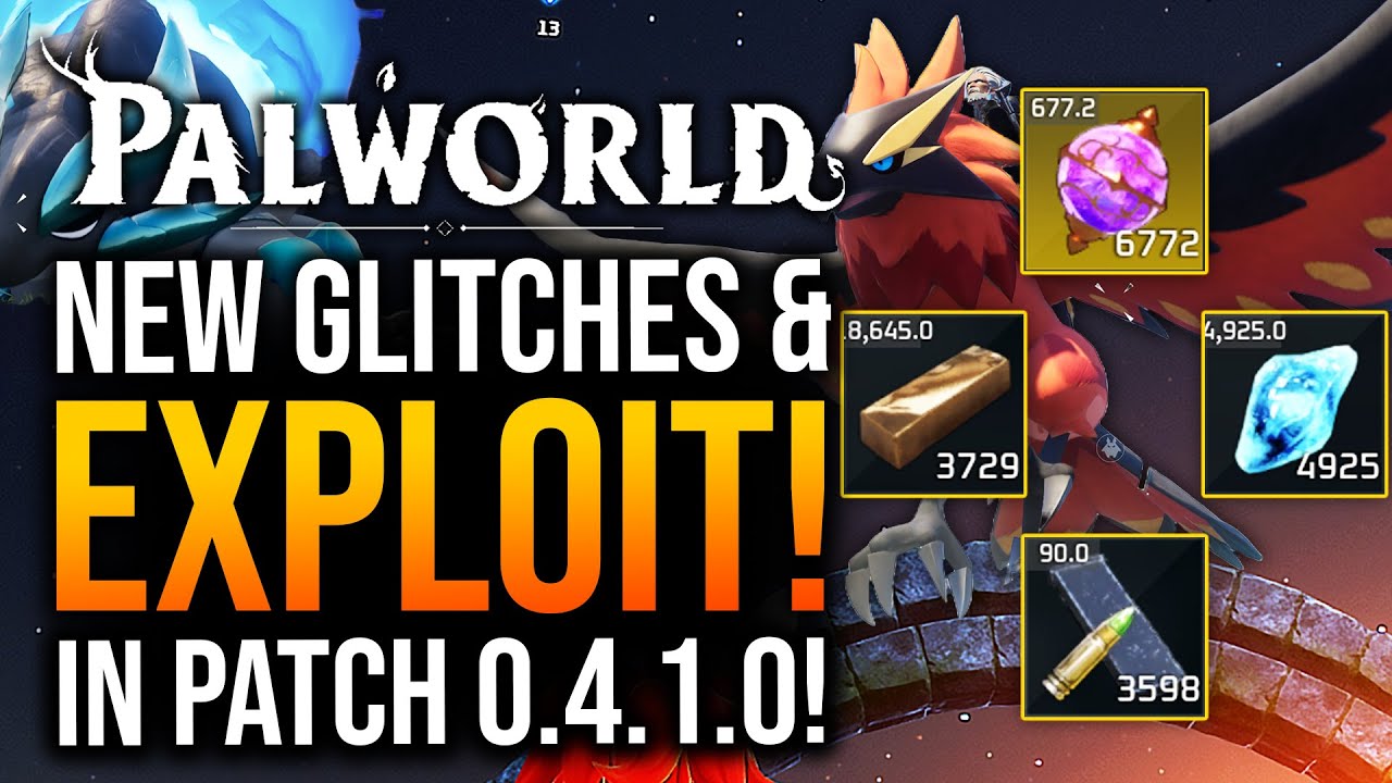 Palworld - 15 GLITCHES AFTER PATCH 0.1.4.1!