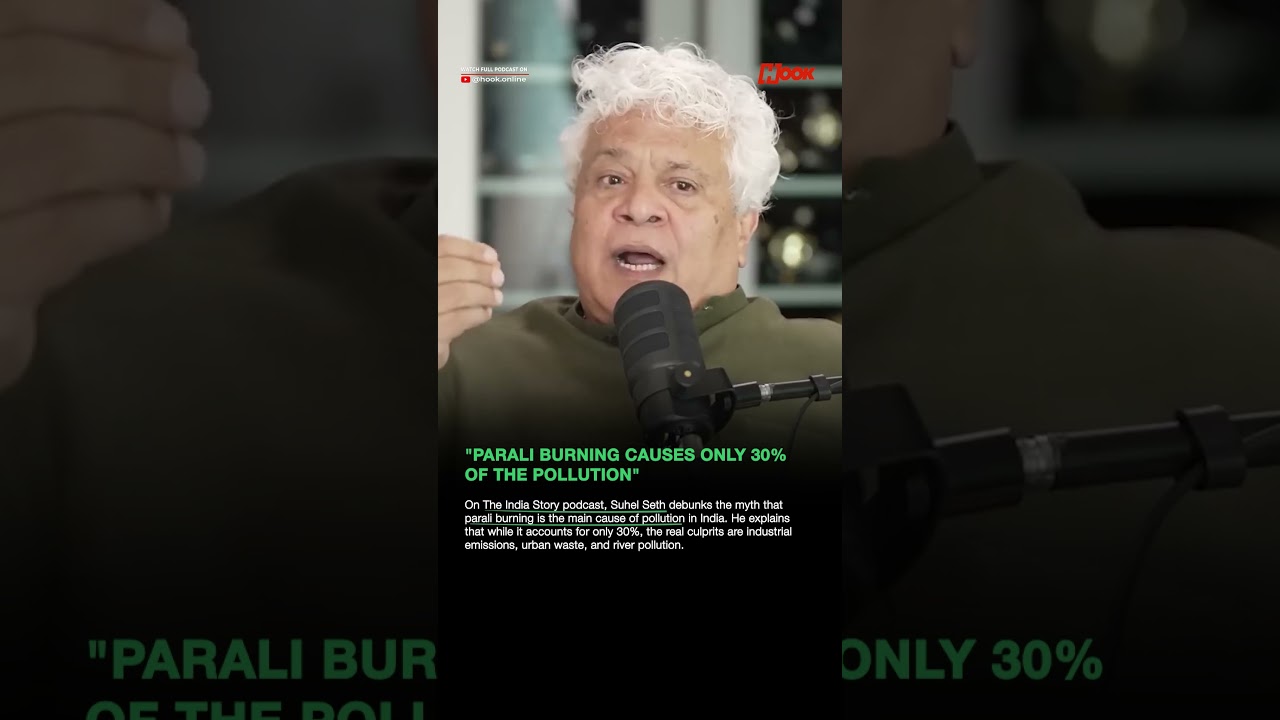 Parali Burning Is NOT the Main Cause of Pollution | Suhel Seth on The India Story
