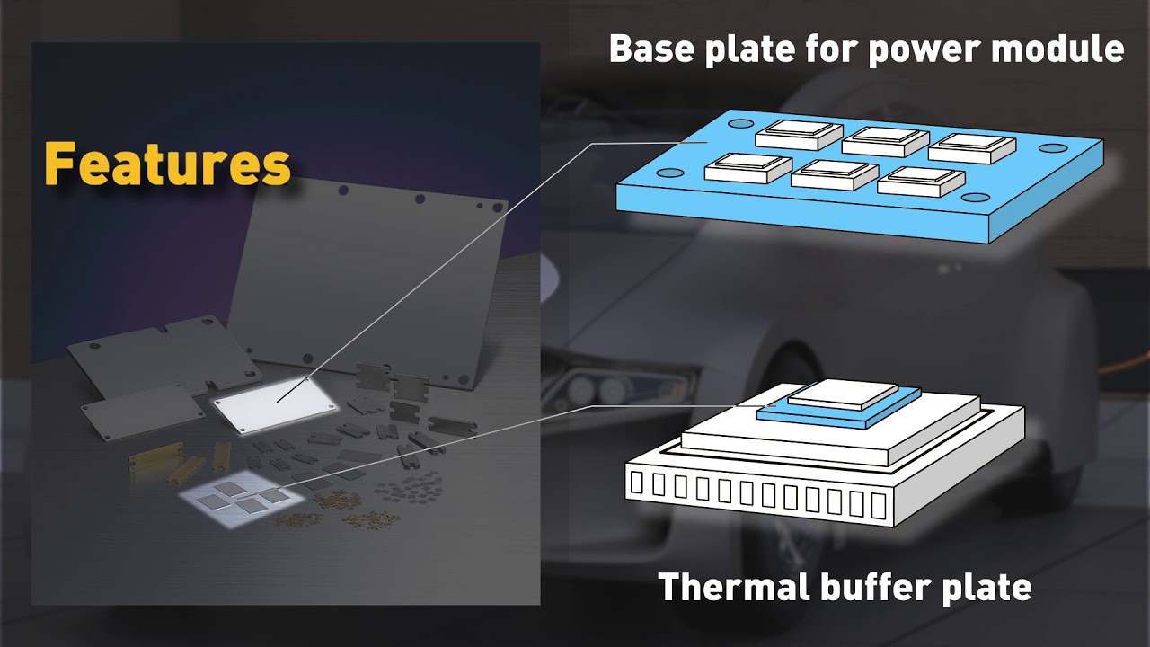 Heatspreaders suitable for Thermal Stress Relaxation on High Performance Devices!