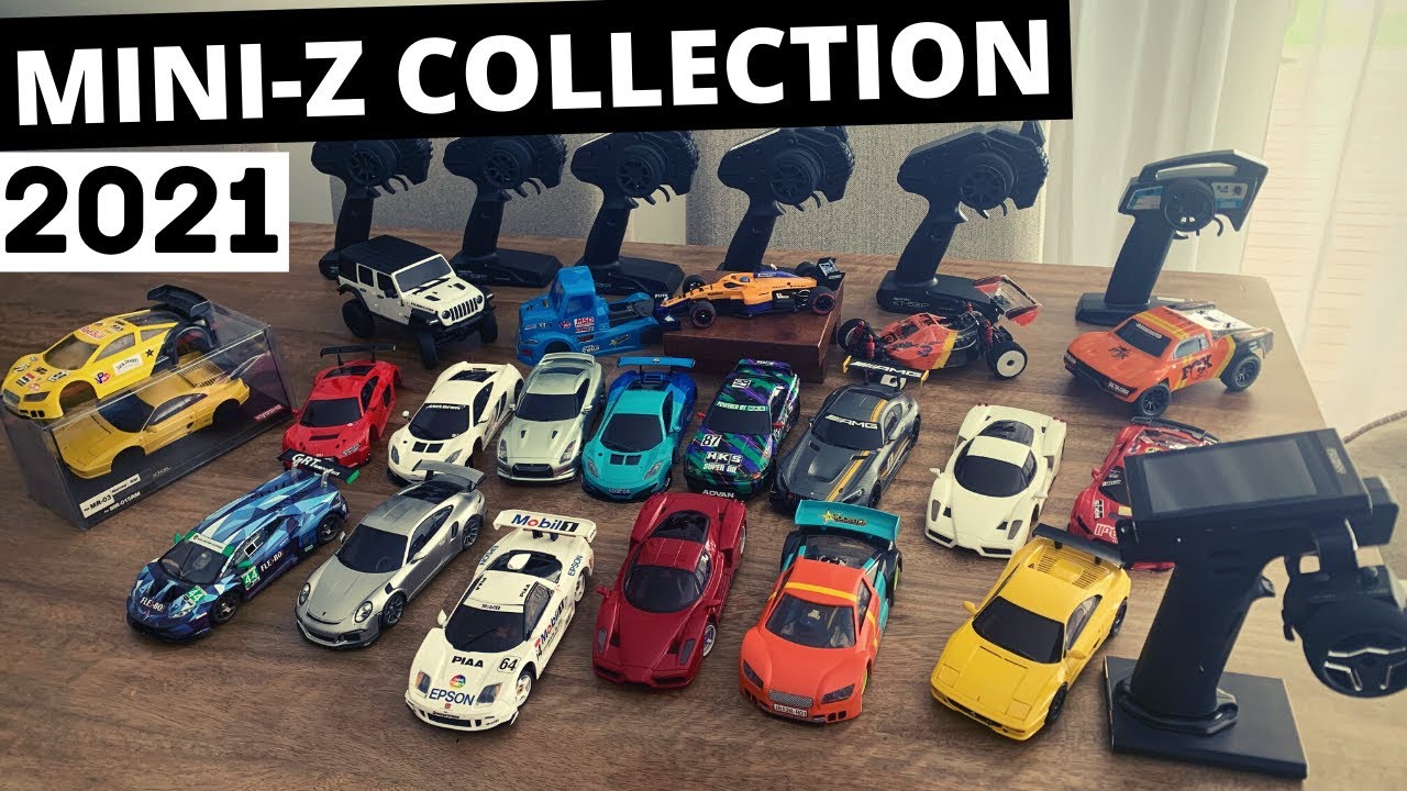 Моя коллекция радиоуправляемых моделей Mini-Z спустя год