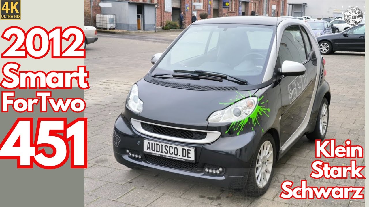 Klein, stark, schwarz! Ist der Smart fortwo 451 der beste Smart?