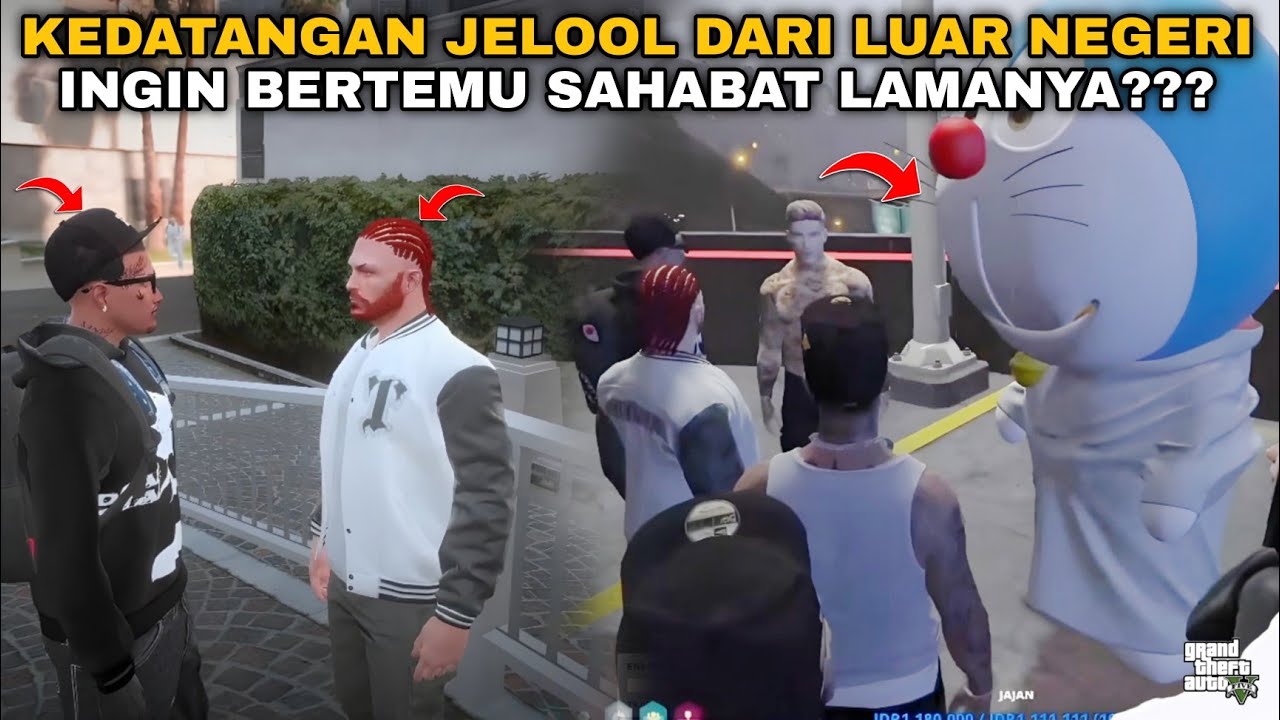 KEDATANGAN JELOOL MENCARI SAHABAT BARU YANTO!! | GTA V ROLEPLAY